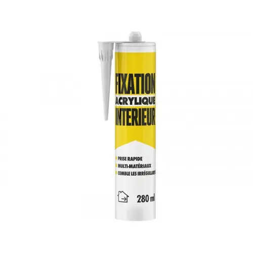 Achetez Aujourd&rsquo;hui Colle fixation interieur acrylique 1er prix blanc cartouche 280ml – Sans marque
