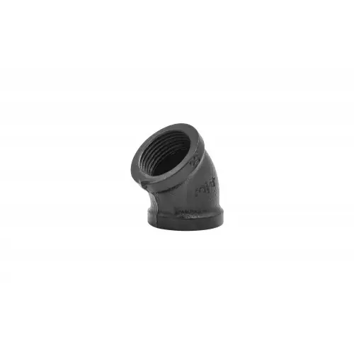 Prix Bas Coude 45 degrés, MyTube, diam.25 mm, noir mat - Sans marque
