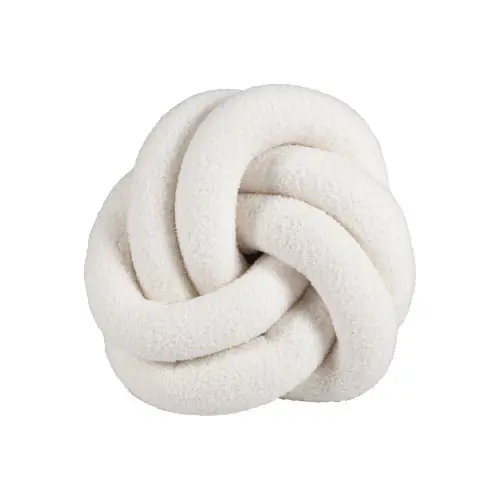 Coussin Aurore, blanc l.30 x L.30 cm - Sans marque Pas Cher
