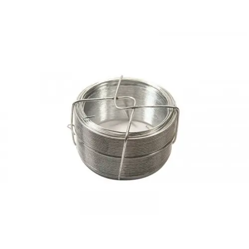 Fil d‘attache métallique gris, 1.1 mm x 50 m – Sans marque Authentique