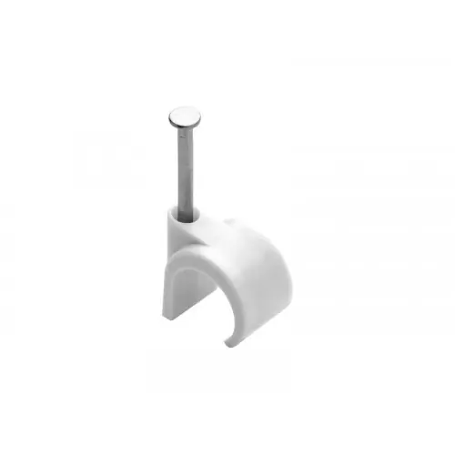Lot de 50 attaches fils diamètre de 16 à 19 mm blanc - Sans marque Prix Cassé