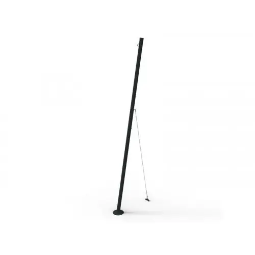 Mat incliné acier + câble tension Matvoild, 2m50 gris - Sans marque Offre Spéciale