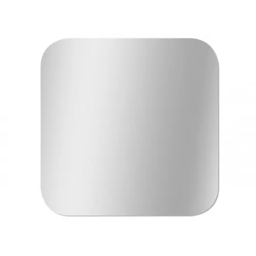 Meilleur Choix Miroir 40X40 cm coins arrondis bords polis épaisseur 3mm - Sans marque