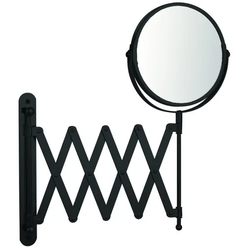 Miroir grossissant x 3 rond à fixer, H.15 x l.15 x P.0.5 cm - Sans marque Remise