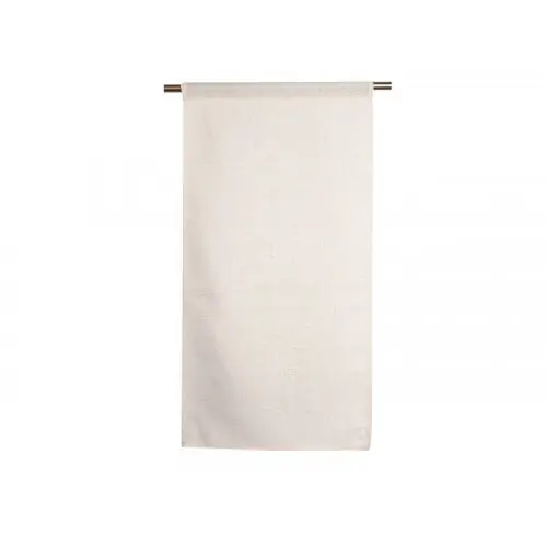 Paiement Sécurisé Paire de vitrages tamisant Lazaro ecru et dore l. 45 x H. 120 cm - Sans marque