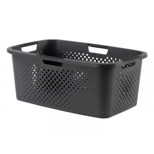 Panier à linge polypropylène, l.38 x H.23.5 x P.58 cm - Sans marque Nouvel Arrivage
