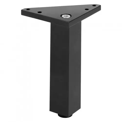 Soldes Pied de meuble FA002 150 mm réglable noir mat – Sans marque