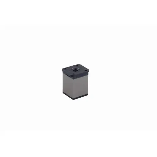 Pied de meuble FA009 60 mm réglable imitation inox/noir plastique – Sans marque Expédition Rapide