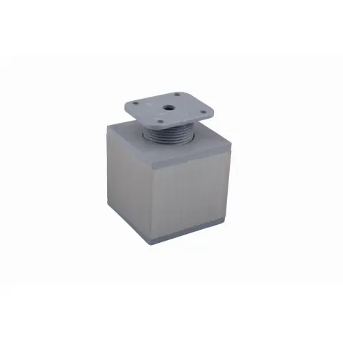 Pied de meuble FA012 100 mm réglable imitation inox – Sans marque Meilleure Vente