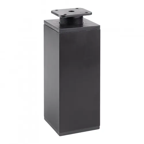 Pied de meuble FA012 150 mm réglable noir mat – Sans marque Certifié