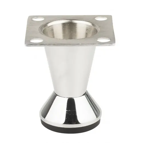 Quantité Limitée Pied de meuble FS002 50 mm réglable chrome brillant – Sans marque