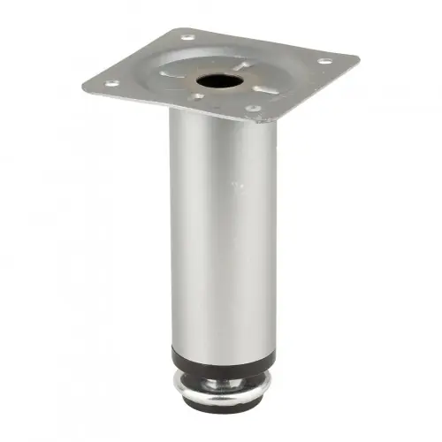Pied de meuble FS014 100 mm réglable chrome mat – Sans marque Offre Limitée