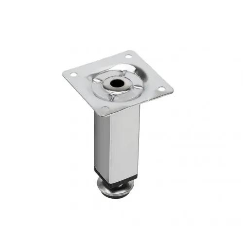 Offre Exclusive Pied de meuble FS015 100 mm réglable chrome brillant – Sans marque