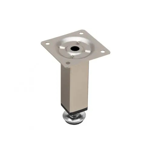 Pied de meuble FS015 150 mm réglable chrome mat – Sans marque Livraison Express