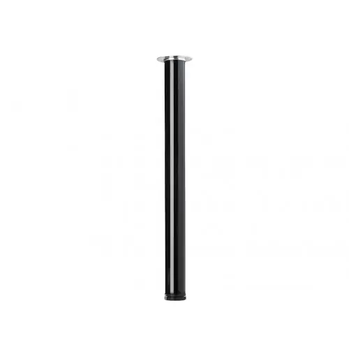 Pied de table TS001 710/60mm noir brillant – réglable – Sans marque Satisfait Ou Remboursé