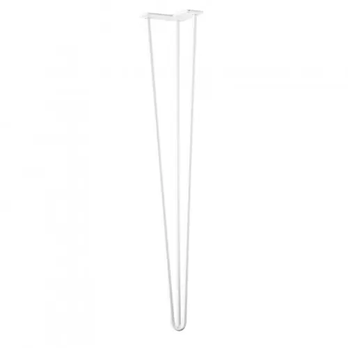 Achetez Aujourd&rsquo;hui Pied de table TS003 710mm blanc brillant – Sans marque