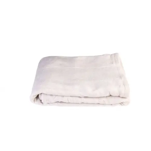 Produit De Marque Plaid Paillettes ecru l. 130 x L. 170 cm - Sans marque