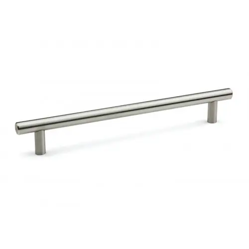 Certifié Poignée de meuble barre de traction 12-96/136 inox imitation + vis - Sans marque