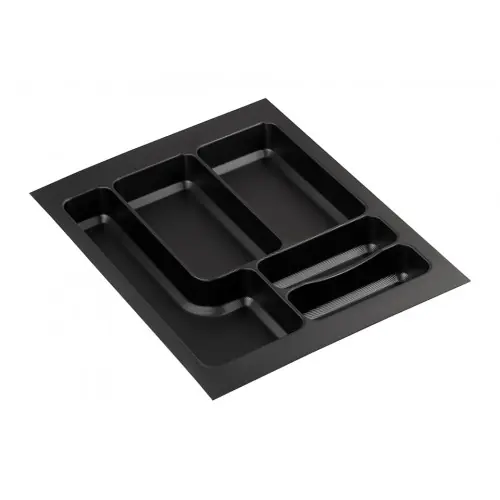 Produit De Marque Range-couverts 372x472 mm pro StrongMax 18 noir - Sans marque