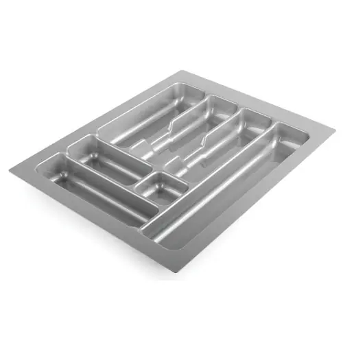 Remise Range-couverts 385x490mm métal argenté - Sans marque