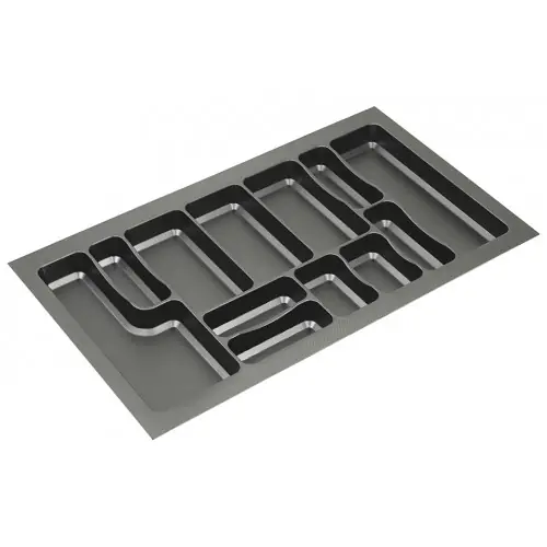 Bon Plan Range-couverts 722x422 mm pour StrongMax 18 anthracite - Sans marque