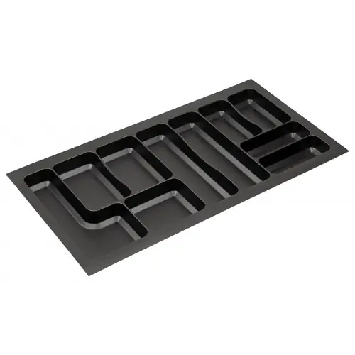 Prix Cassé Range-couverts 822x472 mm pro StrongMax 18 noir - Sans marque