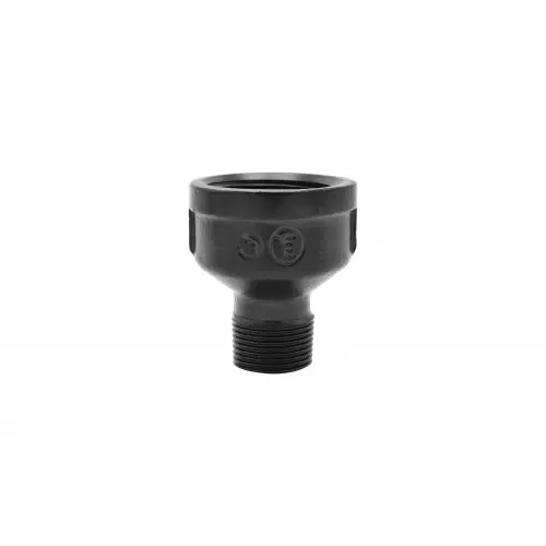 Réducteur mâle, MyTube, diam.25 mm, noir mat - Sans marque Prix Bas