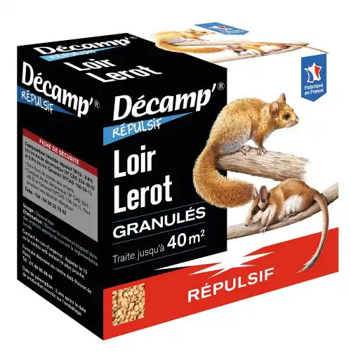 Offre Du Jour Répulsif en granulés antiloirs et lérots DECAMP‘ - Sans marque
