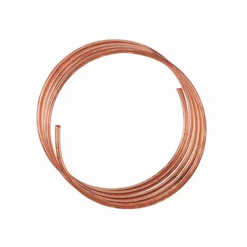 Tube D‘Alimentation Cuivre Recuit, Diam.12 X 14 Mm, En Couronne De 10 M - Sans marque Top Vente