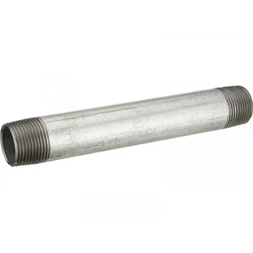 Tube d‘alimentation filetage, acier galvanisé, en barre, diam. 26 x 34 mm, L.0,20 m - Sans marque Meilleur Prix