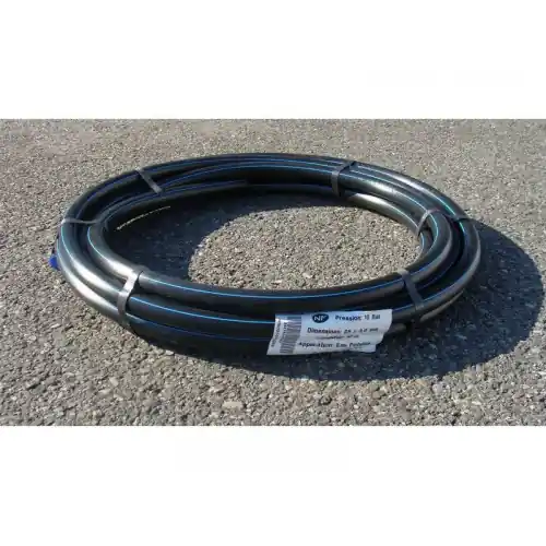 Livraison Express Tube D‘Alimentation Polyéthylène, Diam.19 X 25 Mm, En Couronne De 10 M - Sans marque
