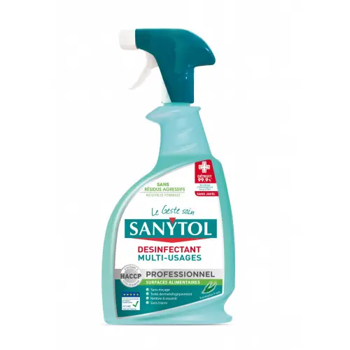 Nettoyant liquide multisurface SANYTOL Multi-usages 0,750 L - SANYTOL Authentique
