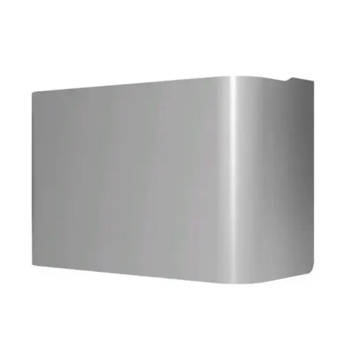Cache-raccords pour chauffe-eau électrique plat – gris aluminium – SAUTER Bon Plan
