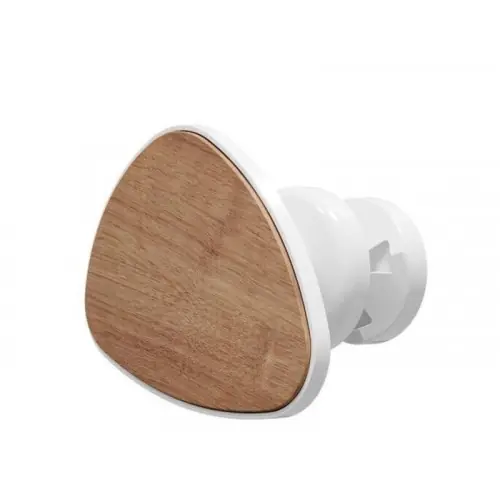 Patère en galet pour sèche-serviettes Sauter – bois blanc – SAUTER Super Prix