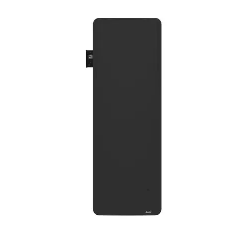 Soldes Radiateur électrique connecté HEKLA vertical anthracite 1500W – inertie fonte – SAUTER