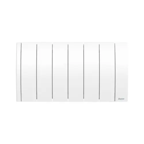 Radiateur électrique connecté IPALA bas 700W blanc – inertie fluide – SAUTER Promotion Saisonnière