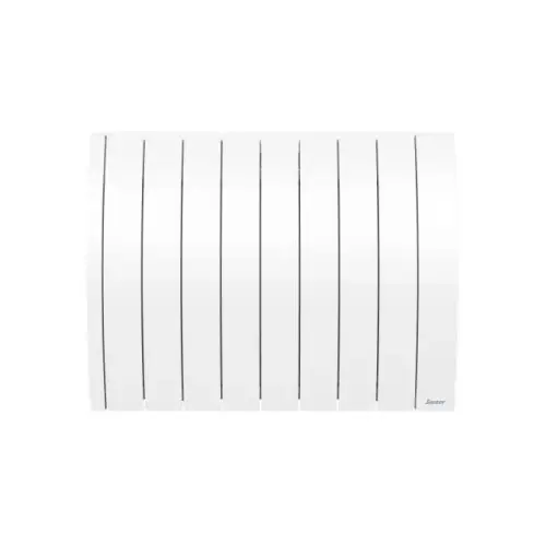 Radiateur électrique connecté IPALA horizontal 1500W blanc – inertie fluide – SAUTER Meilleur Choix