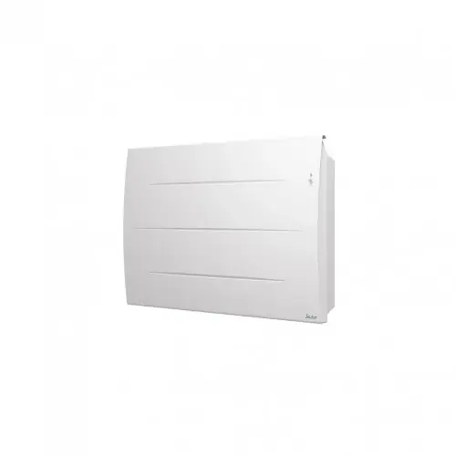 Must-Have Radiateur électrique horizontal à inertie pierre – Sibayak II blanc – 1500 W – Programmable – Connecté – Fabrication française – SAUTER