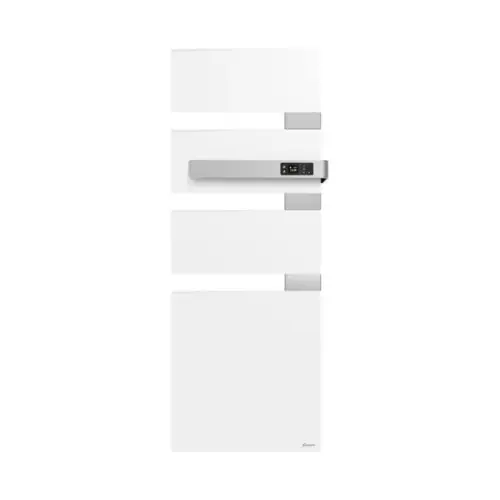 Radiateur sèche-serviettes ALUTU VENTILO blanc mât droite 1750W – connecté – SAUTER Remise