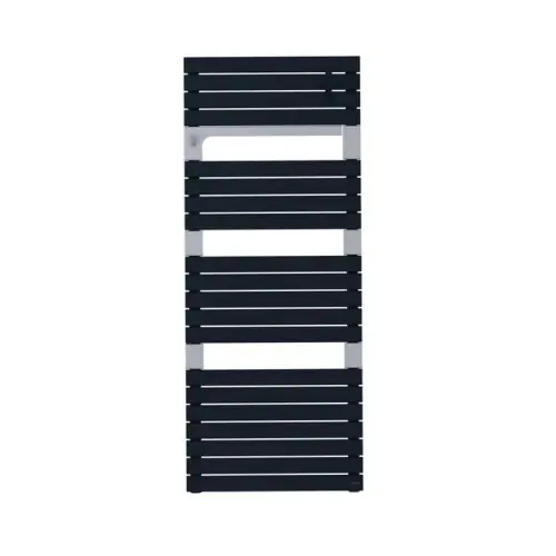 Radiateur sèche-serviettes ASAMA eau chaude 715W anthracite – SAUTER Offre Spéciale