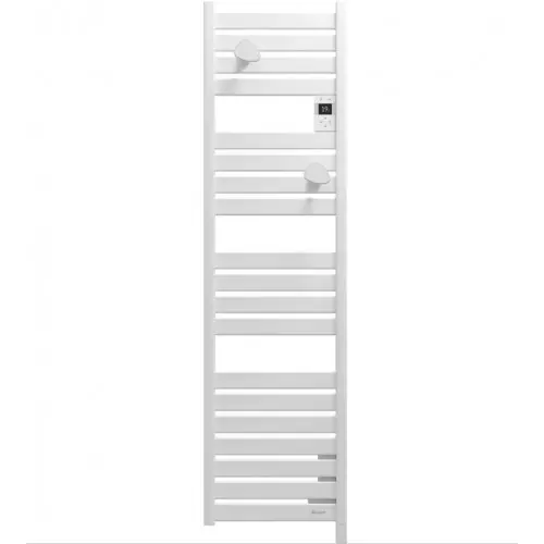 Promotion Radiateur sèche-serviettes KELUD SLIM blanc 500W – SAUTER
