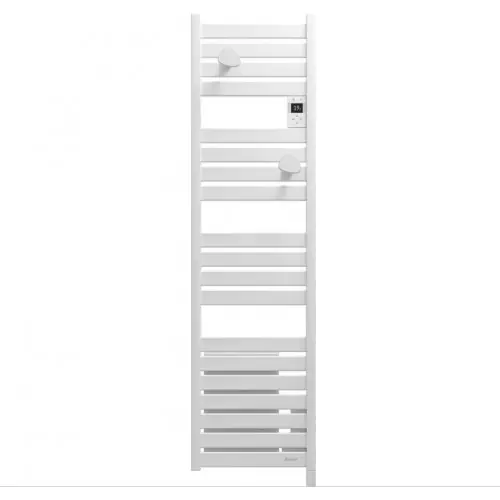 Nouvel Arrivage Radiateur sèche-serviettes KELUD SLIM VENTILO blanc 1500W – SAUTER