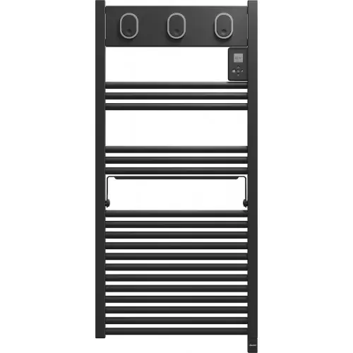 Sèche-serviettes électrique – MARAPI TACTILE ANTHRACITE – 500 W – Inertie fluide – Thermostat électronique – Format compact – SAUTER Vente Directe