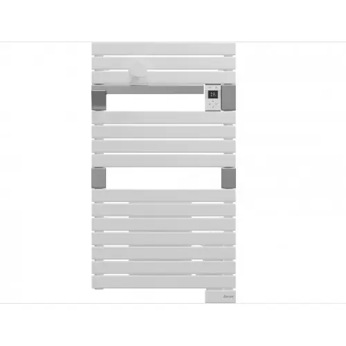 Prix Réduit Sèche-serviettes électrique soufflant – ASAMA CONNECTE II – 1500W – H.99.5xl.55 cm – Blanc – SAUTER