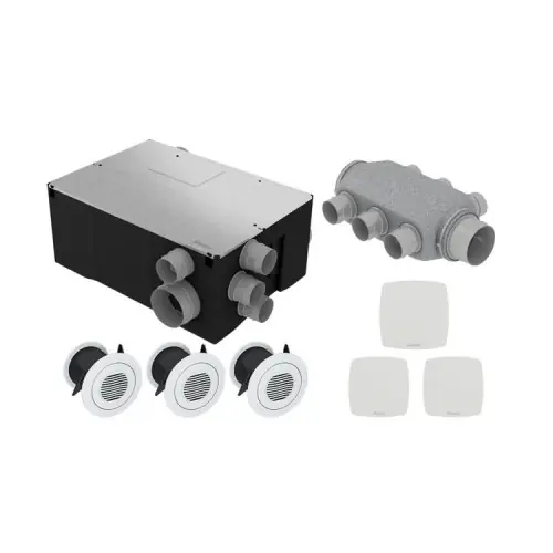 Offre Du Jour VMC double flux haut rendement Gorner kit – Caisson combles – SAUTER