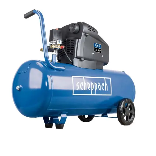 Compresseur d‘atelier Scheppach 100L HC106DC – SCHEPPACH Paiement Sécurisé