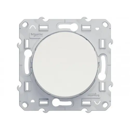 Interrupteur Va-Et-Vient Odace, Blanc - SCHNEIDER ELECTRIC Bon Plan