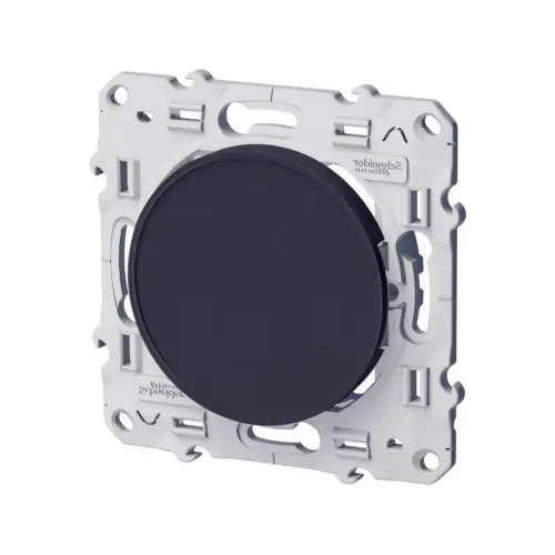 Obturateur Odace, gris anthracite - SCHNEIDER ELECTRIC Prix Cassé