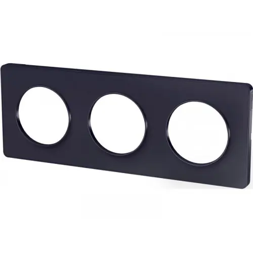 Livraison Express Plaque triple Odace touch, anthracite liseré anthracite - SCHNEIDER ELECTRIC