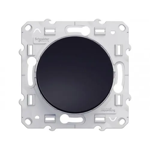Poussoir Odace, Gris Anthracite - SCHNEIDER ELECTRIC Meilleur Prix